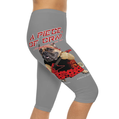 A Piece of Crap II Women’s Capri Leggings