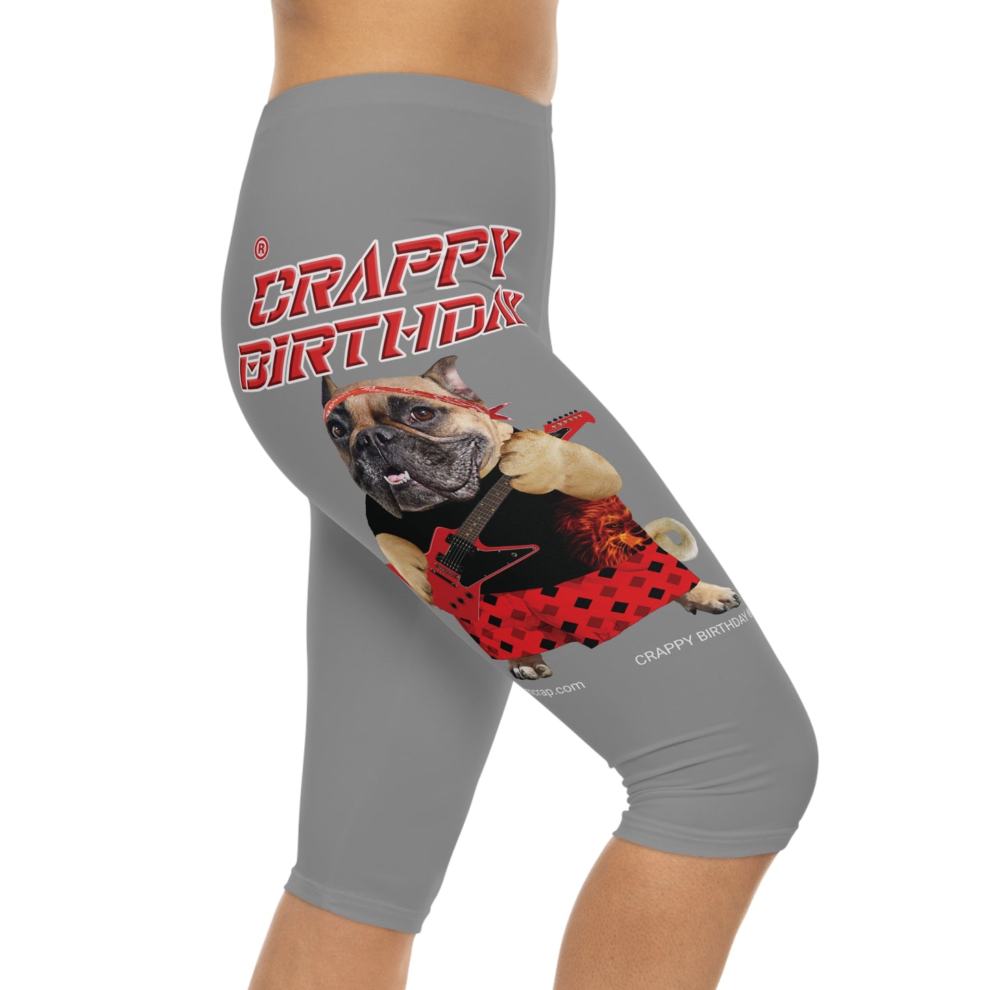Crappy Birthday II Women’s Capri Leggings