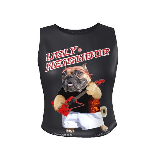 Ugly Neighbor Women's Fitted Crop Tank Top