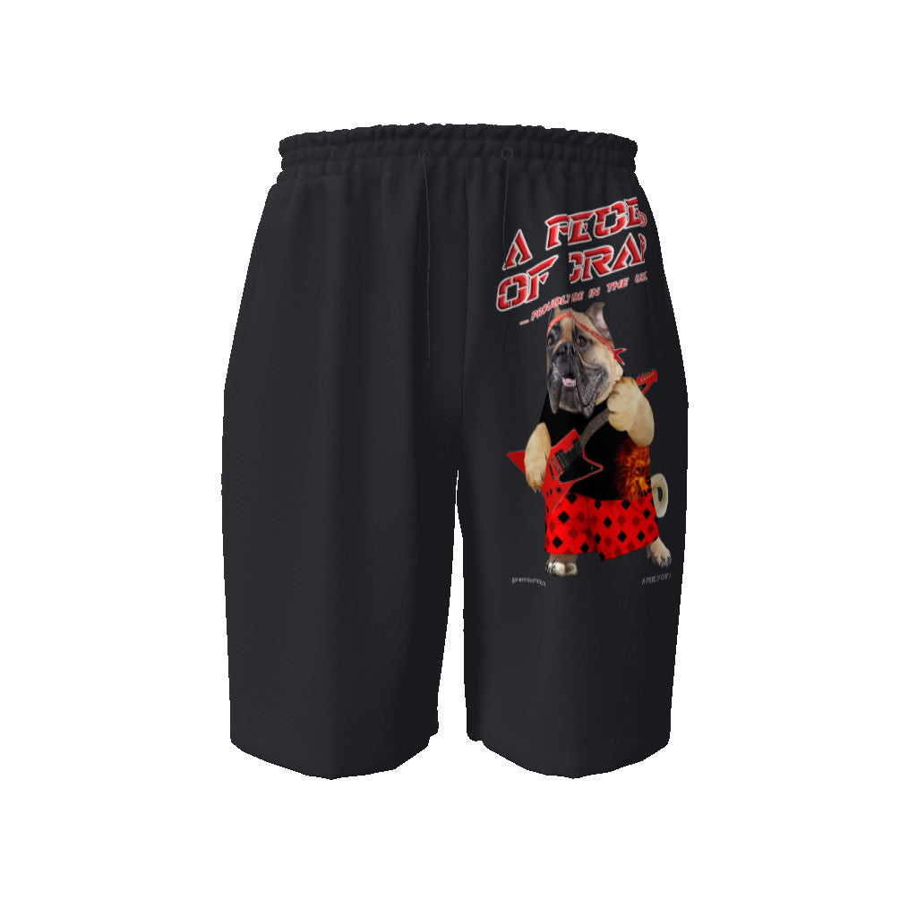 A Piece Of Crap II Men's Drawstring Beach Shorts